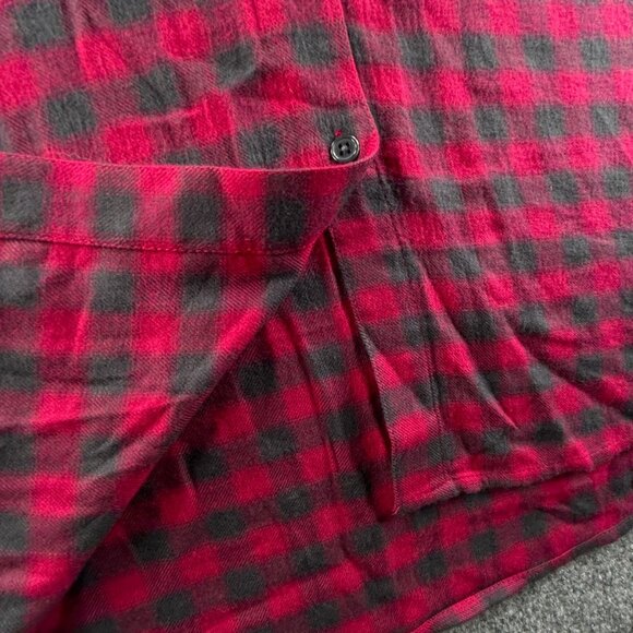 NWT Torrid Lizzie Brushed Rayon Acrylic Tunic Flannel Plaid Periscope Size 2 - Picture 12 of 16